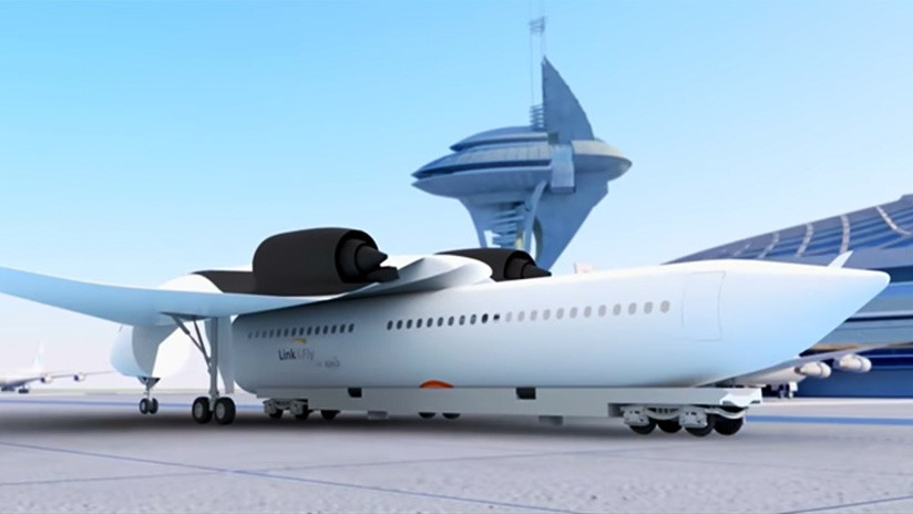 Un train en vol ou un avion en marche? Les deux en fait…